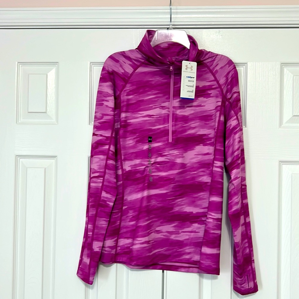 Under Armour cold gear pull over half zip